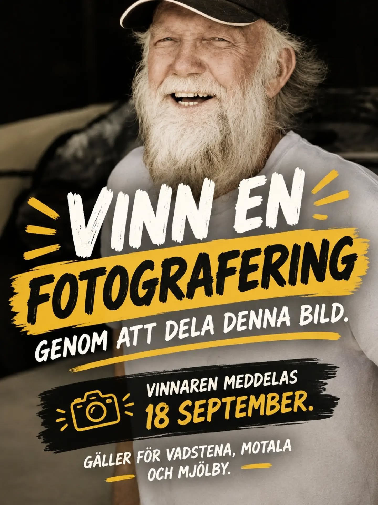 Gilla och dela det här inlägget och du har chans att vinna