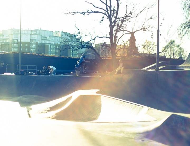 Gothenburg, skate lake